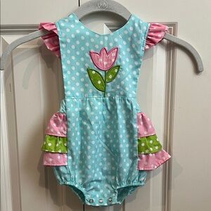 Tulip Ruffle Bubble Onesie
